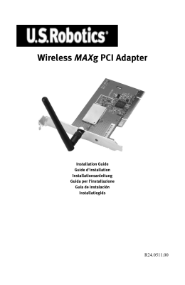 Wireless MAXg PCI Adapter