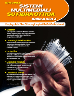 SiStemi multimediali Su Fibra Ottica