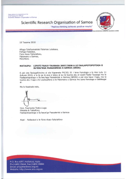 Page 1 P`ease address all currespnridence m me: Chief Executive