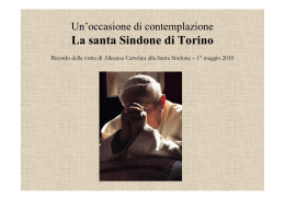 La santa Sindone di Torino