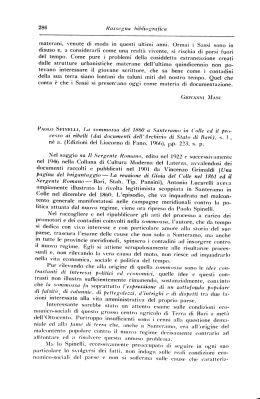 PAOLO SPINELLI, La sommossa del 1860 a Santeramo in Colle ed