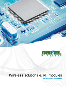Wireless solutions & RF modules