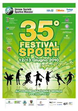 Scarica il Programma completo degli eventi