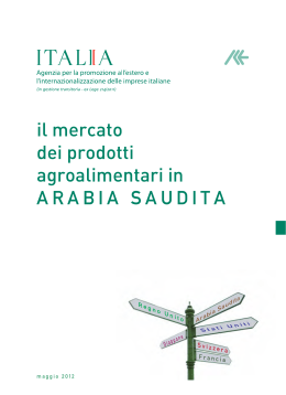 Il mercato dei prodotti ortofrutticoli in Arabia Saudita