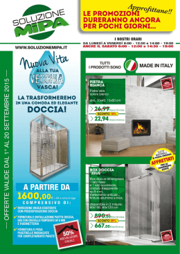 LE PROMOZIONОTQﬁМtane-Щ DURERANNO