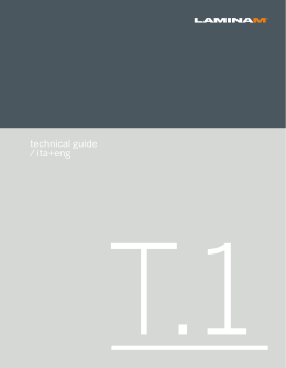 technical guide ⁄ ita+eng