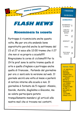 GIORNALE 23 settembre 2013