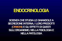 a) Lezioni Endocrinologia applicata