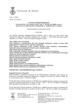 Comune di Schio - AltoVicentino.net