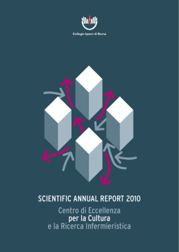 SCIENTIFIC ANNUAL REPORT 2010 Centro di - IPASVI