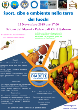 Giornata mondiale del diabete 2015 prova pdf
