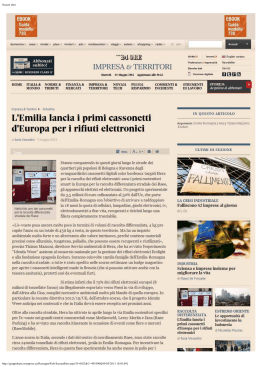 Screen shot http://gruppohera.waypress.eu/RassegnaWeb