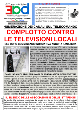 CNT 22 - Coordinamento Nazionale Televisioni