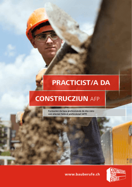 Practicist/a / da construcziun (AFP)