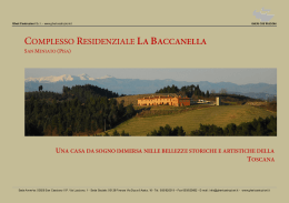 Brochure La Baccanella - Gheri Costruzioni srl