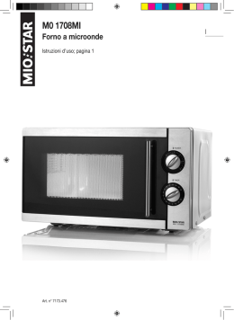 M0 1708MI Forno a microonde