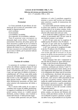 LEGGE 20 SETTEMBRE 1980, N. 576