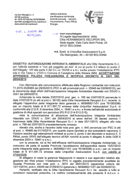 AIA e Accettazione garanzie finanziarie