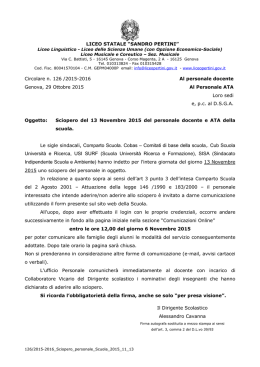 Le sigle sindacali, Comparto Scuola. Cobas &ndash; Comitati