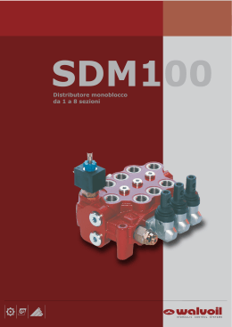 SDM 100 - Walvoil
