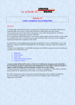 Le schede di - La tana del Trifide