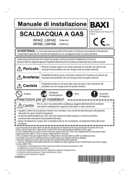 SCALDACQUA A GAS