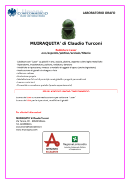 Muiraquità - Unione del Commercio di Milano