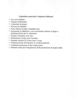 Scarica Brochure - NuoveCostruzioni.it