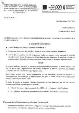 ISTITUTO COMPRENSIVO DI SAN MARCELLINO