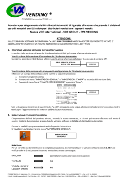 VENDING &reg; - evx vending