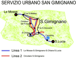 SERVIZIO URBANO SAN GIMIGNANO