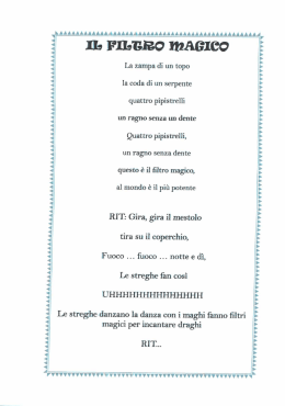 Testo delle canzoni