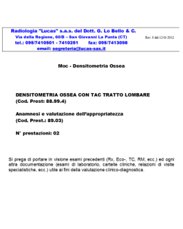 Radiologia "Luoas" s.a.s. del Dott. E. Lo Bello E G.