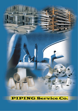 Brochure - Piping Service