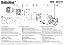 G&H knob manual (panel mounting XB-type 48mm) V1.0