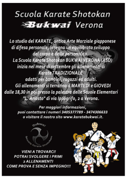 Scuola Karate Shotokan