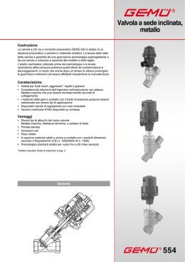 Valvola a sede inclinata, metallo - GEM&Uuml; Gebr. M&uuml;ller Apparatebau