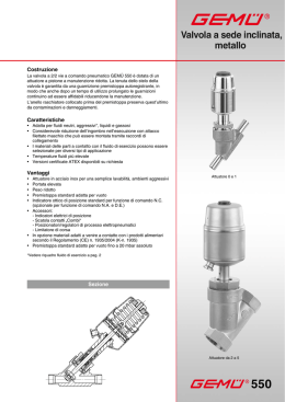 Valvola a sede inclinata, metallo - GEM&Uuml; Gebr. M&uuml;ller Apparatebau