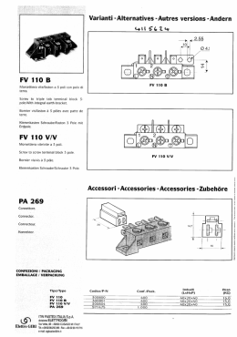Page 1 Varianti -Alternatives -Autres versions
