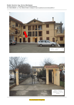 Studio Tecnico Ing. Enrico Montanari Via San Donnino n. 14