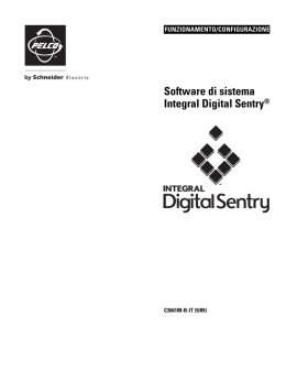 Software di sistema Integral Digital Sentry&reg;