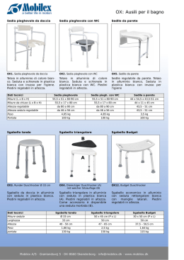 sedia pieghevole