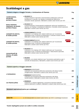 Scaldabagni a gas - Edilceramiche di Maccan&ograve;
