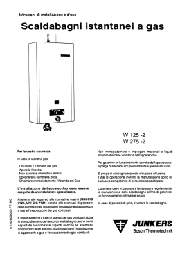 Scaldabagni istantanei a gas