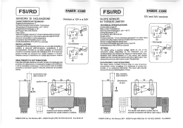 SENSORE DI INCLINAZIONE