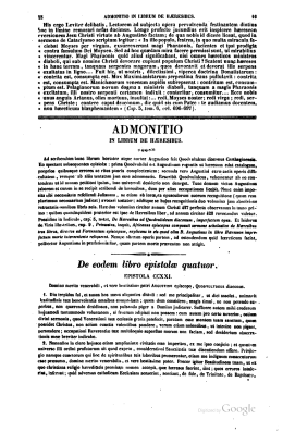 De Haeresibus Sancti Augustini Epistolae Quatuor