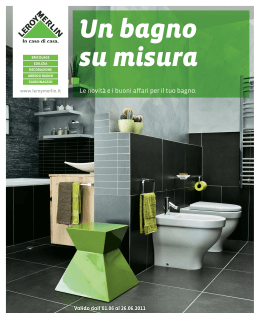 Un bagno su misura
