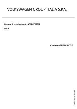 VOLKSWAGEN GROUP ITALIA S.P.A.