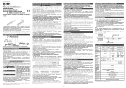 Manuale di installazione e manutenzione Sensore (tipo Reed