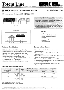 Totem Line - Electrocomponents